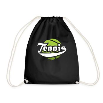 Raquette de sport Smash Raquette Tennis - Sac de sport léger - noir - Devant
