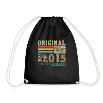 Original Born 2015 Vintage Cadeau d’anniversaire - Sac de sport léger - noir - Devant