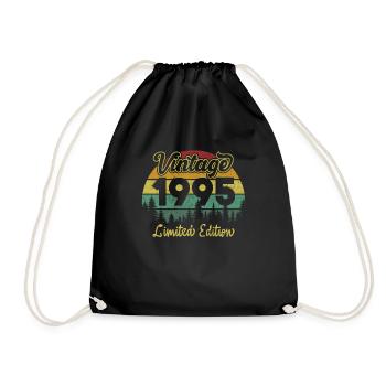 Vintage 1995 limited edition - Sac de sport léger - noir - Devant
