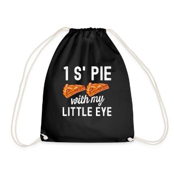 1 S’Pie avec Little Eye Baker Baking - Sac de sport léger - noir - Devant