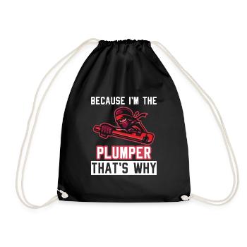 Clé que vous ne comprendriez pas plombier - Sac de sport léger - noir - Devant