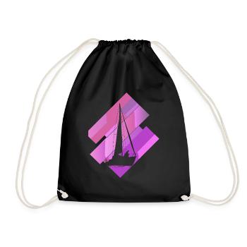 Voiliers Voiliers Voilier - Sac de sport léger - noir - Devant