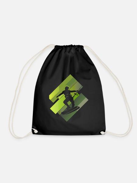 Wakeboarding Wakeboard - Turnbeutel - Schwarz