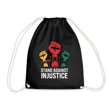 S’opposer à l’injustice pour les fiers - Sac de sport léger - noir - Devant