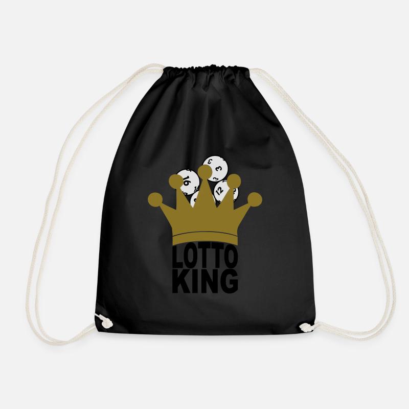 Lotto King - Turnbeutel - Schwarz