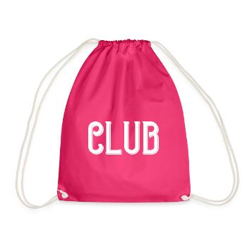 Club - Turnbeutel - Fuchsia - Vorne