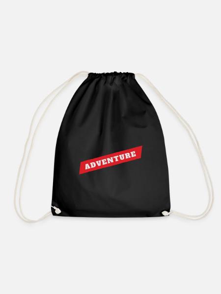 Adventure - Turnbeutel - Schwarz