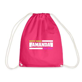 Mère Amanda - Sac de sport léger - fuchsia - Devant
