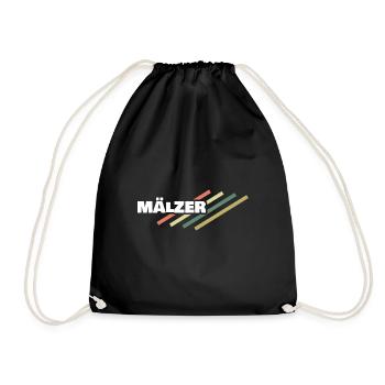 Malteur sur le lieu de travail - Sac de sport léger - noir - Devant