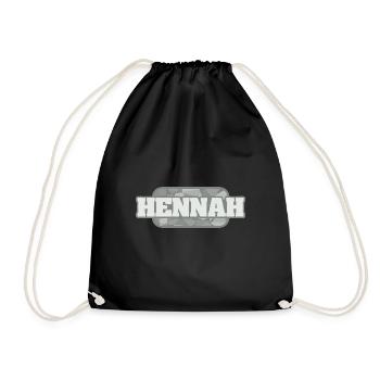 Health and Medical Hennah - Drawstring Bag - black - Front