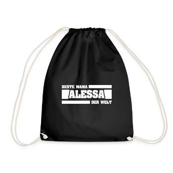 Mère Alessa - Sac de sport léger - noir - Devant