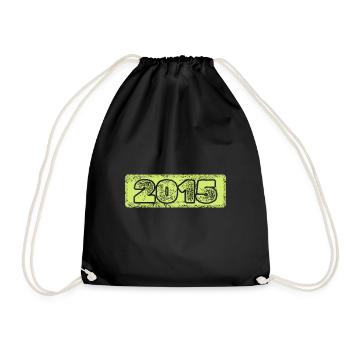 2015 - Drawstring Bag - black - Front