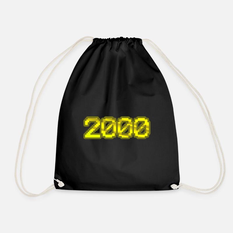 2000 2000 - Turnbeutel - Schwarz