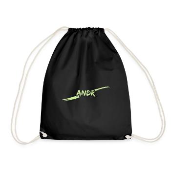 Gift for André - Drawstring Bag - black - Front