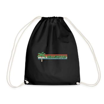 Willemstad Holidays - Drawstring Bag - black - Front