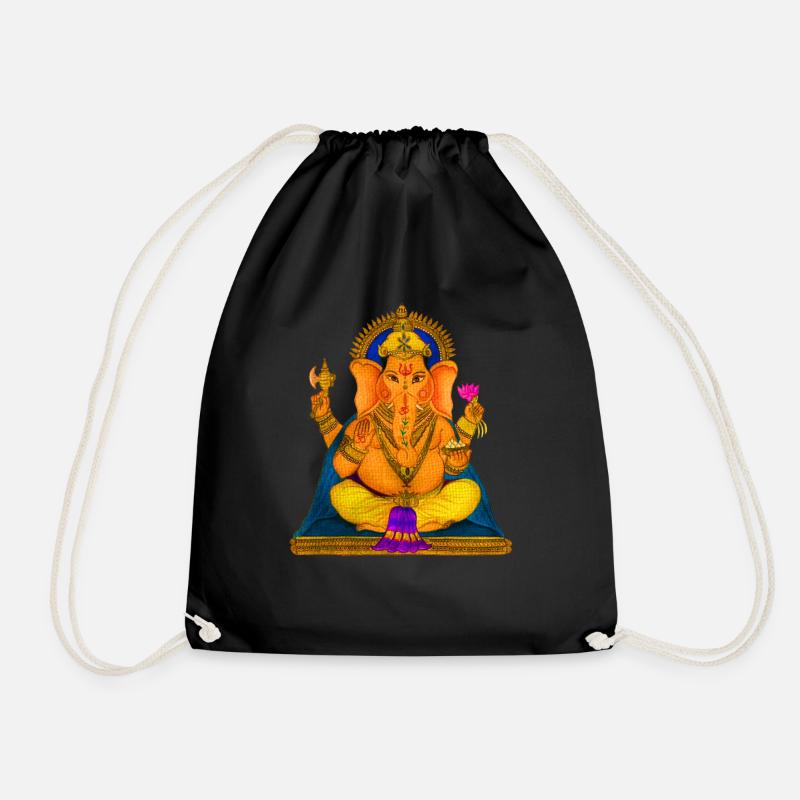 Ganesha - Turnbeutel - Schwarz