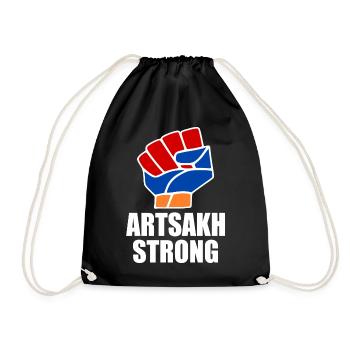 Artsakh strong - Sac de sport léger - noir - Devant