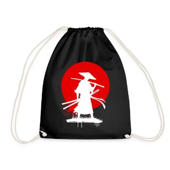 Japanese Animation Manga Comic Anime Animation - Drawstring Bag - black - Front