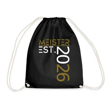Master est. 2026 - Sac de sport léger - noir - Devant