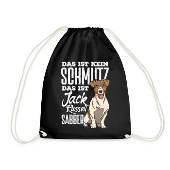 Drôle de Jack Russell Propriétaire Cadeau - Sac de sport léger - noir - Devant