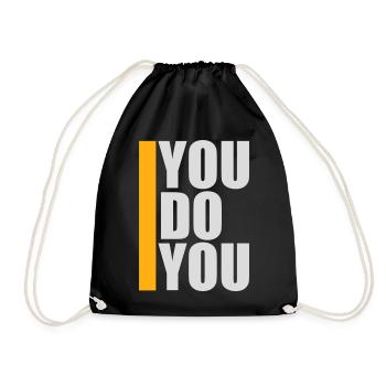 Tu fais ton drôle Confiance en toi Logo de la liberté - Sac de sport léger - noir - Devant