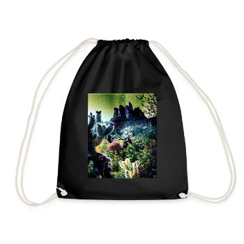 Ciel nocturne sur l'Arizona, USA - Sac de sport léger - noir - Devant