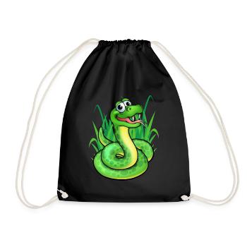 Serpent - Sac de sport léger - noir - Devant