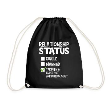 Drôle son et son cadeau Anesthésiste - Sac de sport léger - noir - Devant
