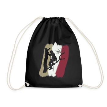 Escalade d’accrobranche - Sac de sport léger - noir - Devant