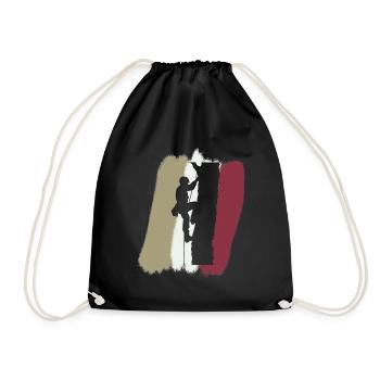 Matériel d’accrobranche - Sac de sport léger - noir - Devant