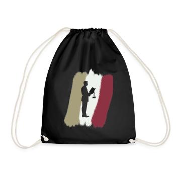 Assurance judiciaire - Sac de sport léger - noir - Devant