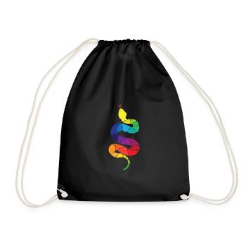 Serpent - Sac de sport léger - noir - Devant