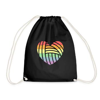 LGBT Pride Gay Lesbiennes cadeau Gay Pride - Sac de sport léger - noir - Devant