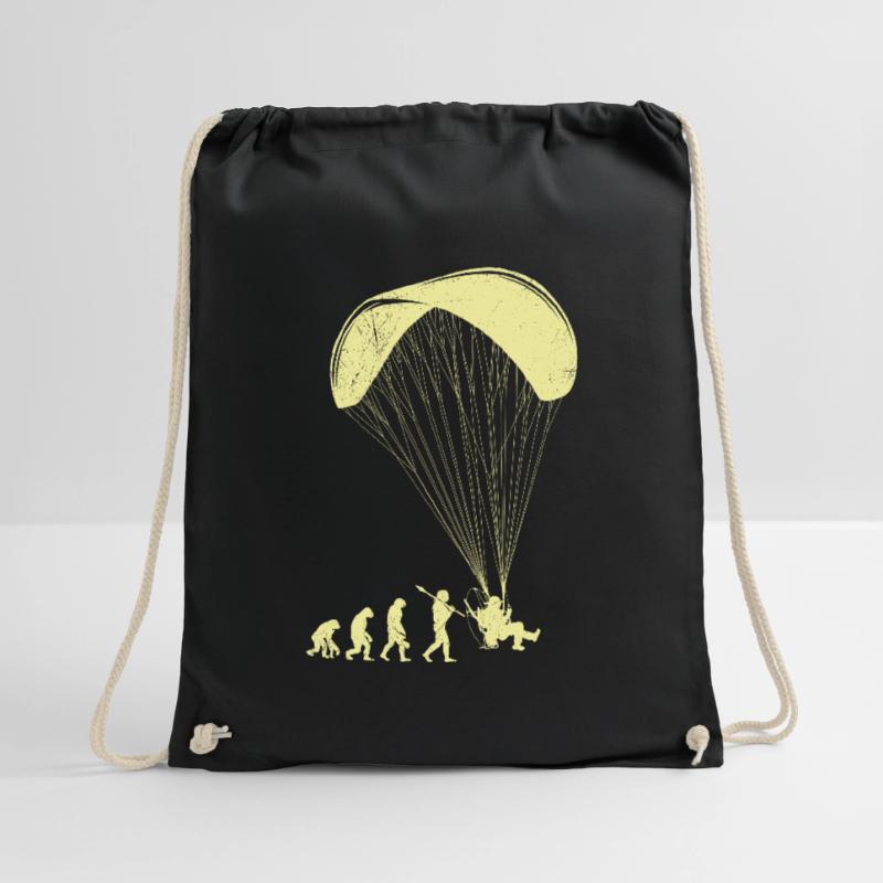 Paramotor Evolution Affe Mensch Paraglider Turnbeutel