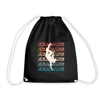Urban Dance Street Art Breakdancer Hip Hop - Sac de sport léger - noir - Devant