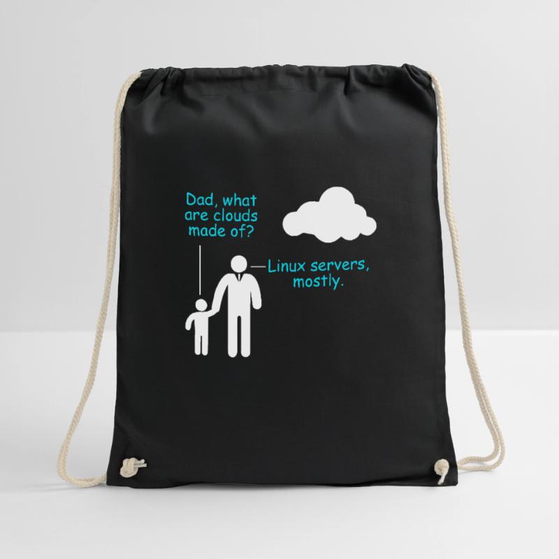 Coder Logiciel Développeur Blague Cloud Linux Server Sac de sport léger