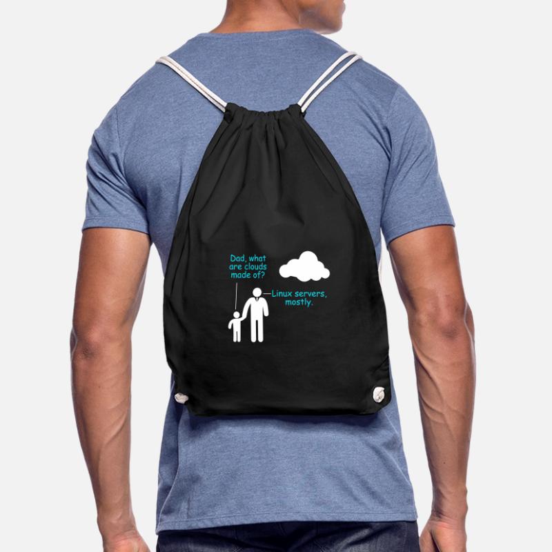 Coder Logiciel Développeur Blague Cloud Linux Server Sac de sport léger