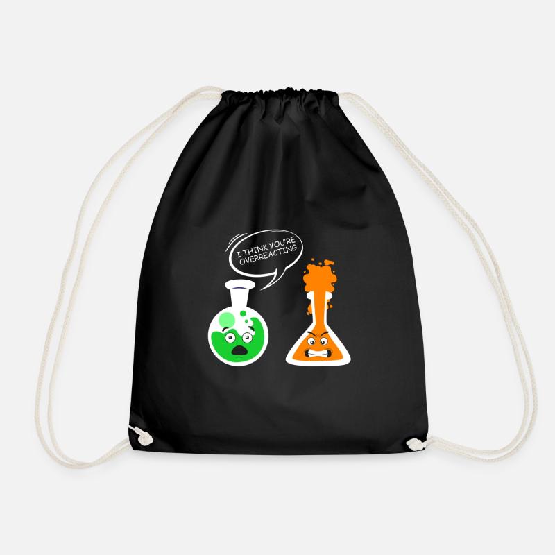 Professeur de chimie blague surréaguler chimie - Sac de sport léger - noir