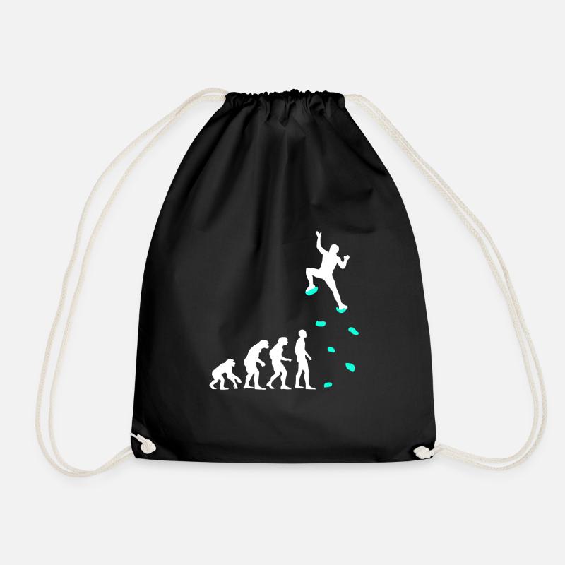 Escalade Evolution Poignées d’escalade Mur d’escalade - Sac de sport léger - noir