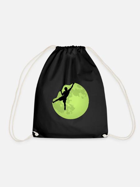 Kletter Boulder Sport Kletterhalle Boulderhalle - Turnbeutel - Schwarz