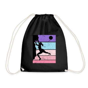 Vinatge Escalade Boulder Kletetrsport Escalade - Sac de sport léger - noir - Devant