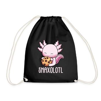 Cookie Axolotl Biscuit Axolotl - Sac de sport léger - noir - Devant