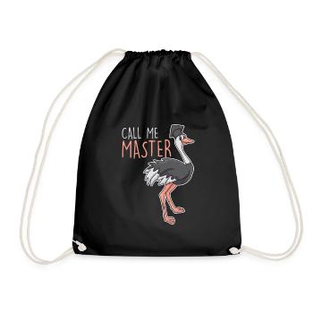 Master Graduate 2022 Master's Degree - Drawstring Bag - black - Front