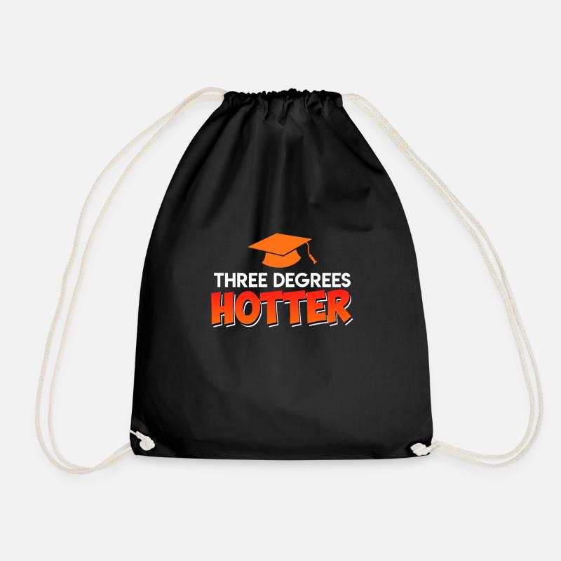 Doctoral Thesis PhD - Drawstring Bag - black