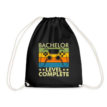 Bachelor Abschluss Complete Bachelor 2022 - Turnbeutel - Schwarz - Vorne