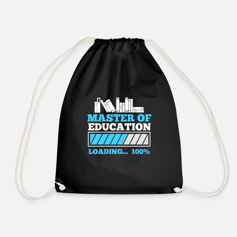 Master of Education Master Abschluss 2022 - Turnbeutel - Schwarz