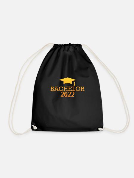 Bachelor Abschluss 2022 Bachelor Hut Bachelor - Turnbeutel - Schwarz