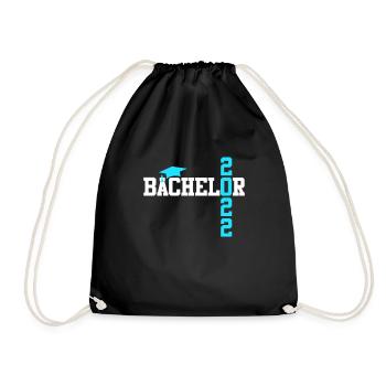Bachelor Abschluss 2022 - Turnbeutel - Schwarz - Vorne