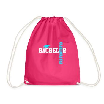 Bachelor Abschluss 2022 - Turnbeutel - Fuchsia - Vorne