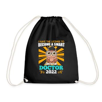 Doctorat 2022 Doctorat Thèse de doctorat - Sac de sport léger - noir - Devant